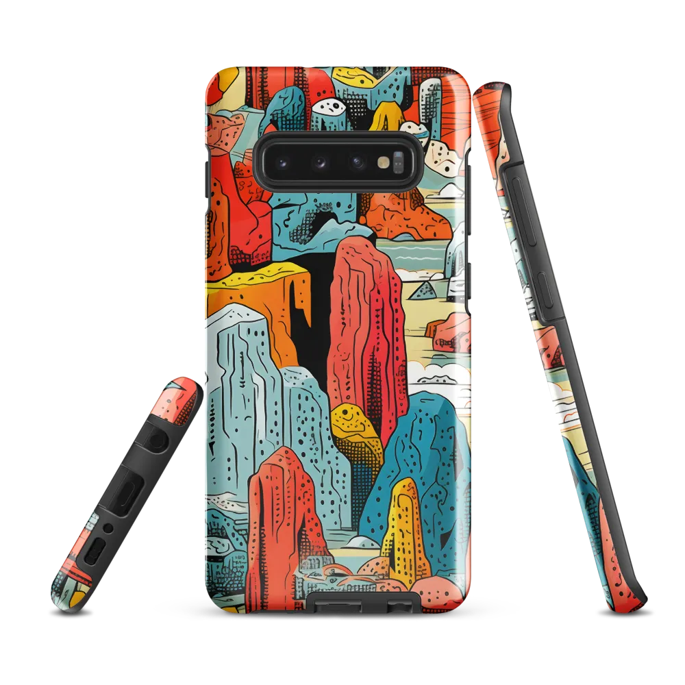 Whimsical Mountain Wonderland | Phone Case |  S10 Plus | Tough Case | Glossy