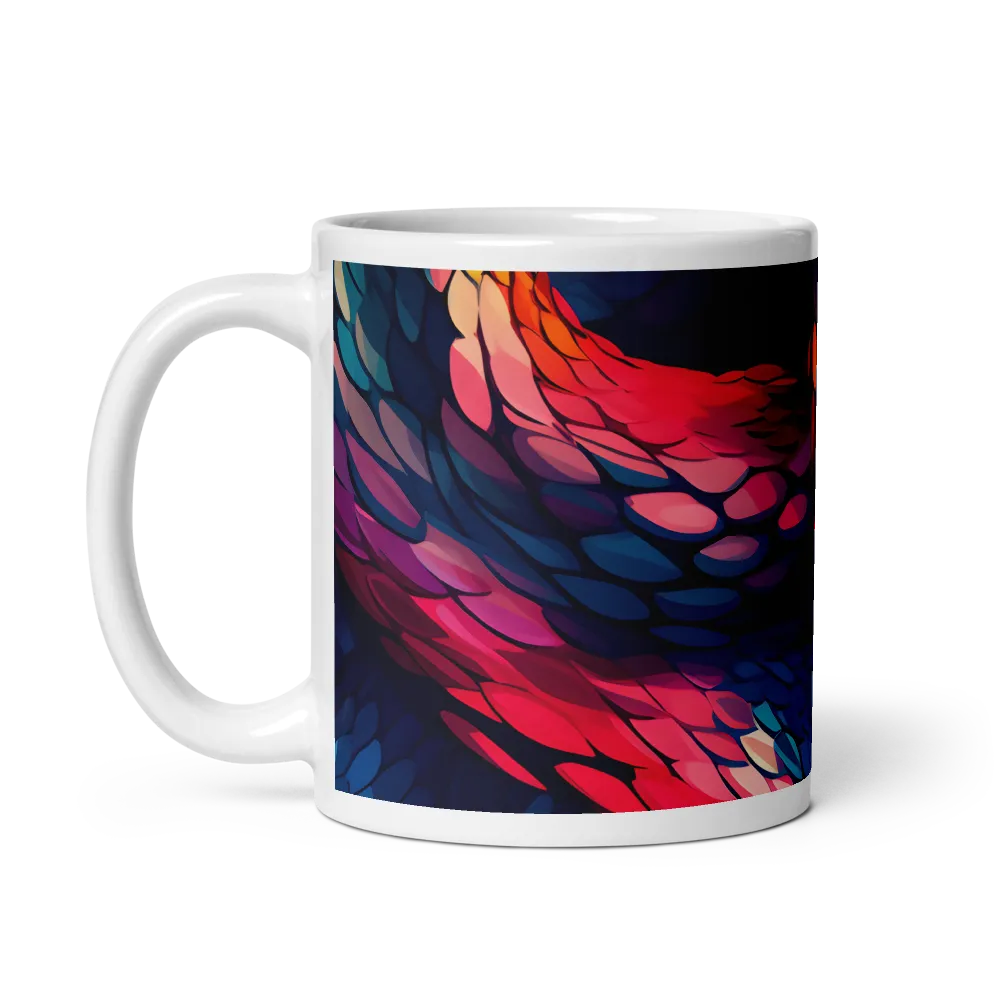 Serpentine Harmony | Mug with White inside | 11 oz