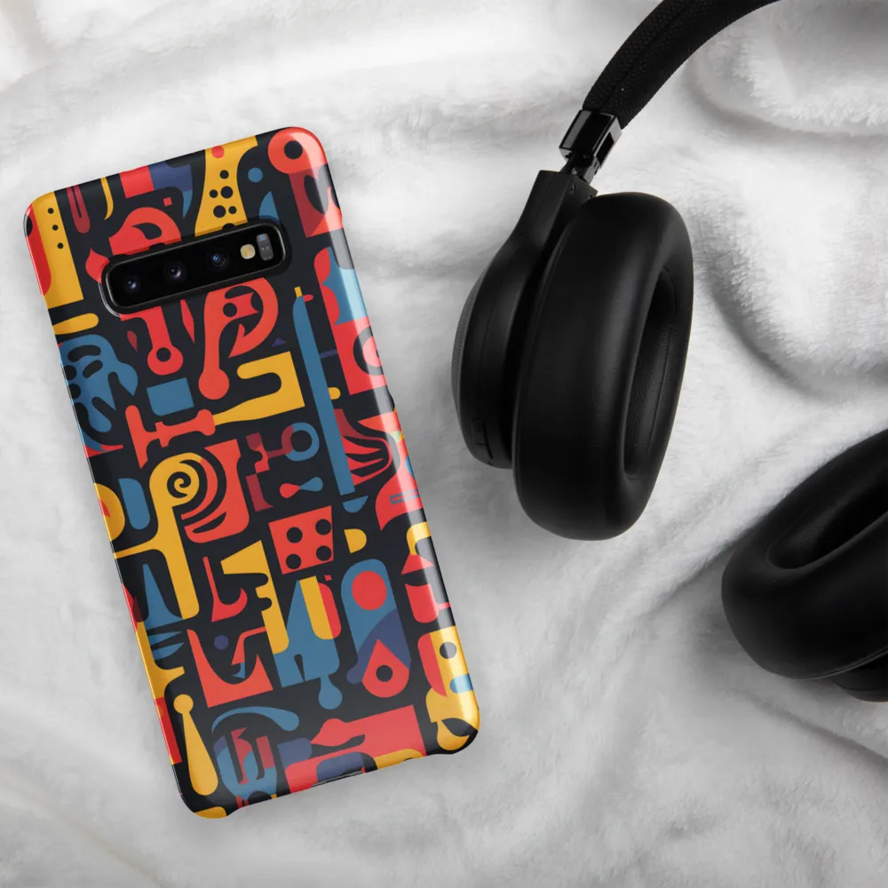 Mosaic of Playful Patterns | Phone Case |  S10 Plus | Snap Case | Glossy