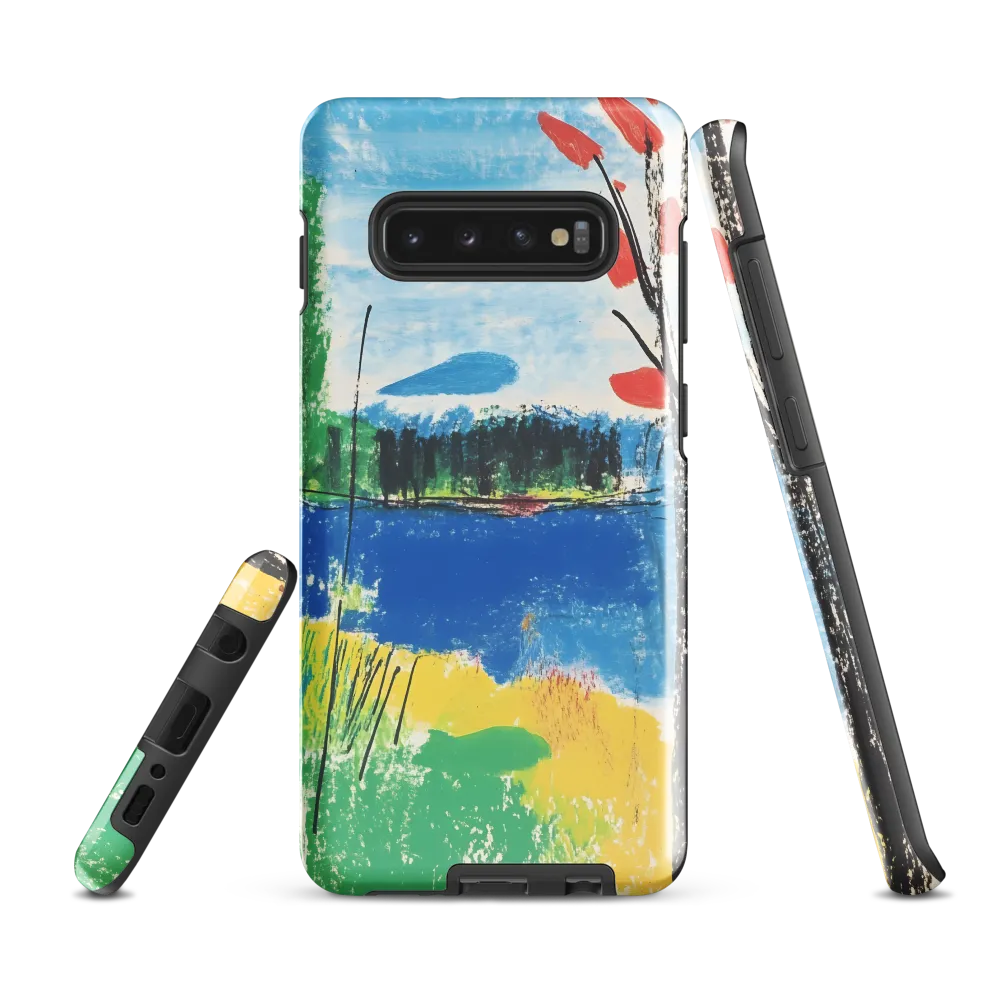 Vibrant Serenity in Nature | Phone Case |  S10 Plus | Tough Case | Glossy