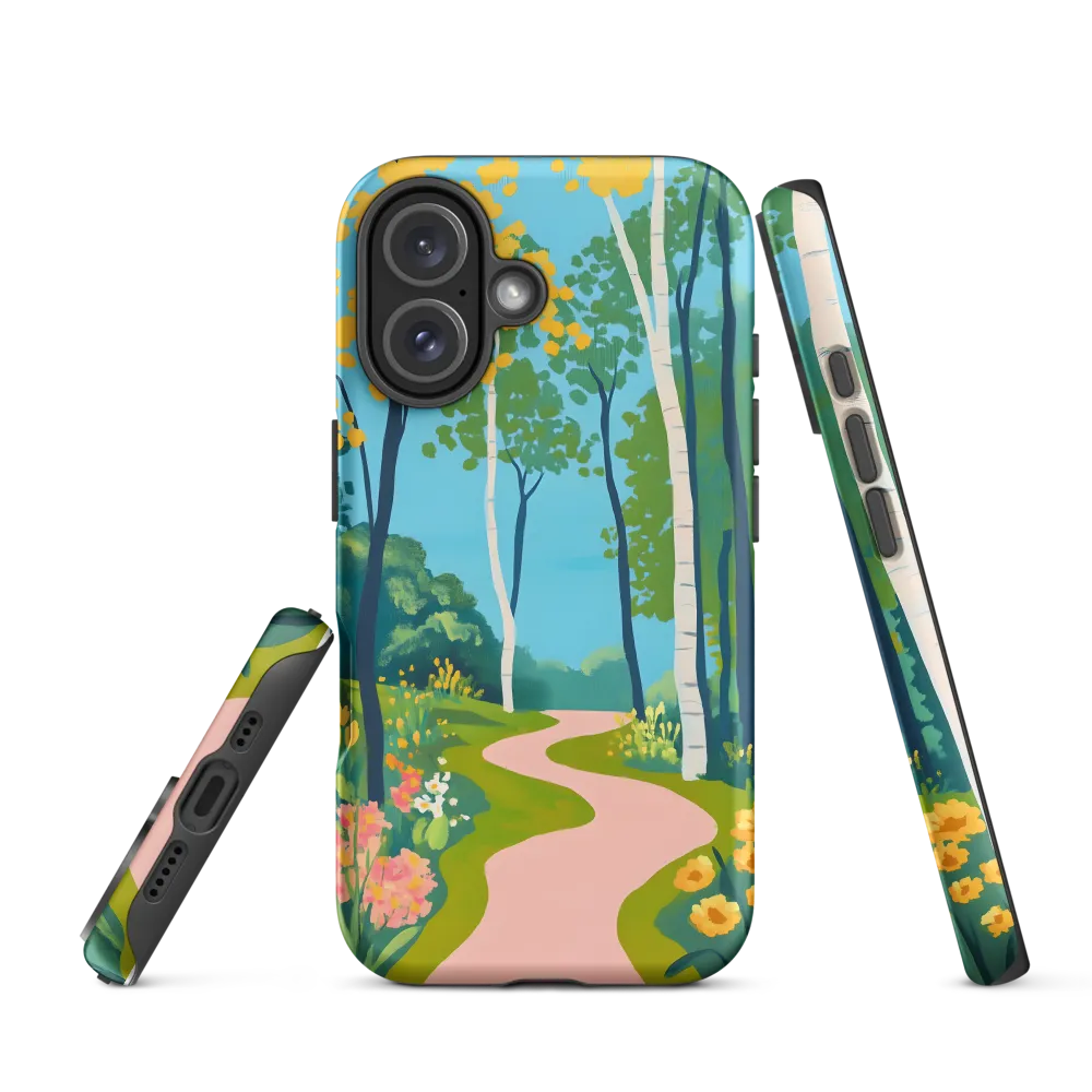 The Winding Path of Nature | Phone Case