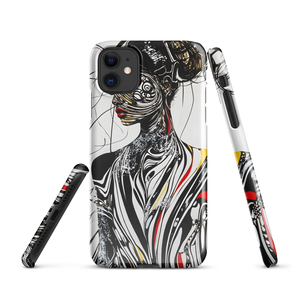 Whispers of the Abstract | Phone Case |  11 | Snap Case | Glossy