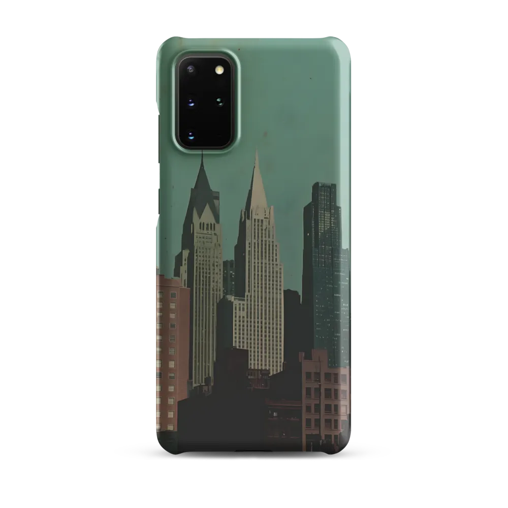 Urban Nostalgia: A Retro Cityscape