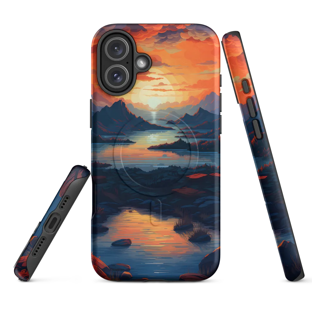 Ethereal Evening: A Digital Dusk