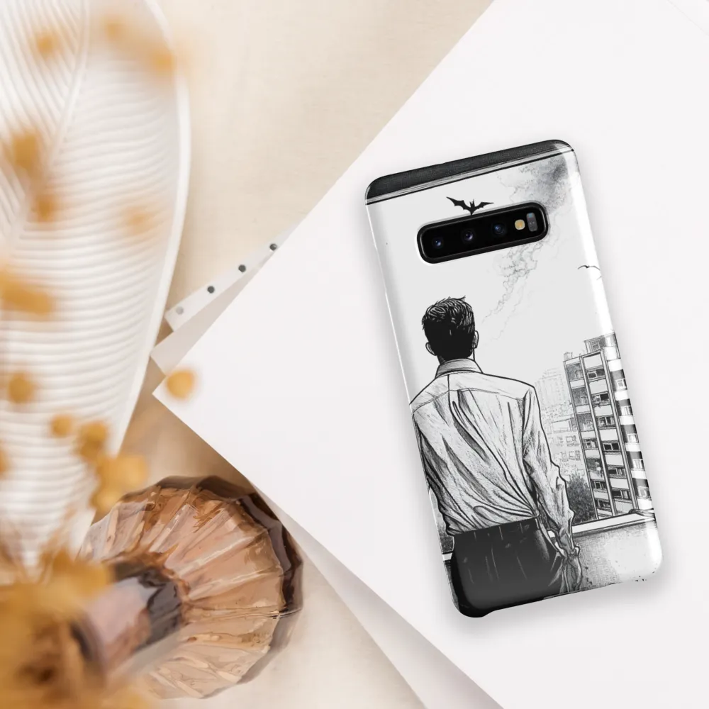 Reflections in Monochrome | Phone Case |  S10 Plus | Snap Case | Glossy