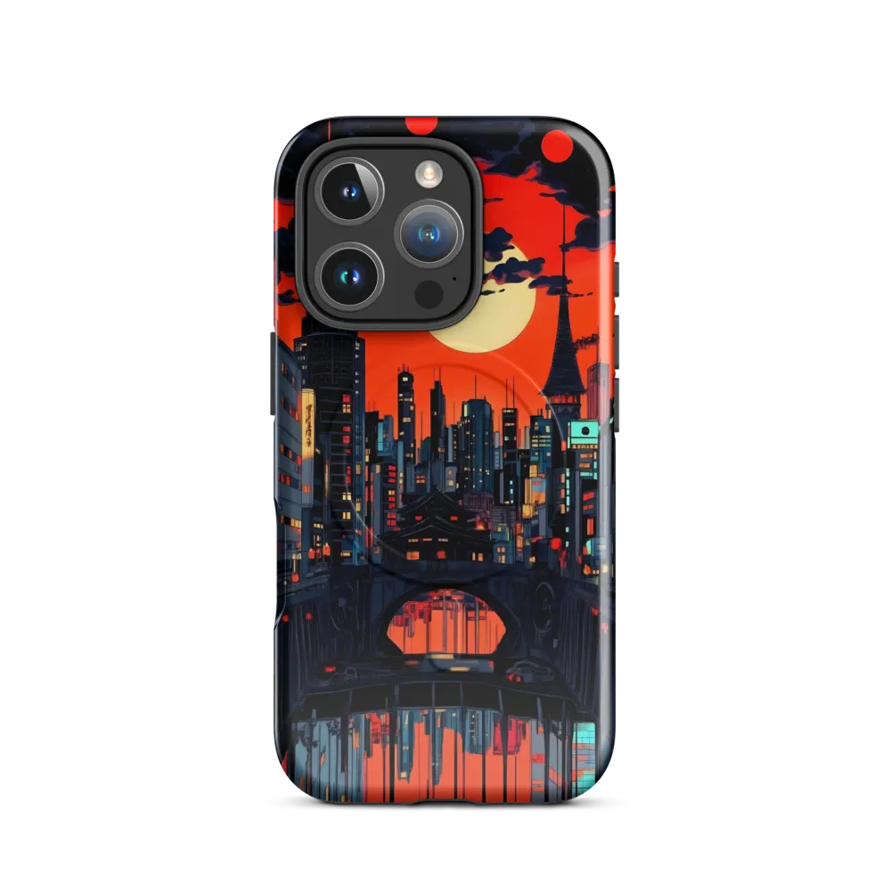 Nightfall in a Neon City