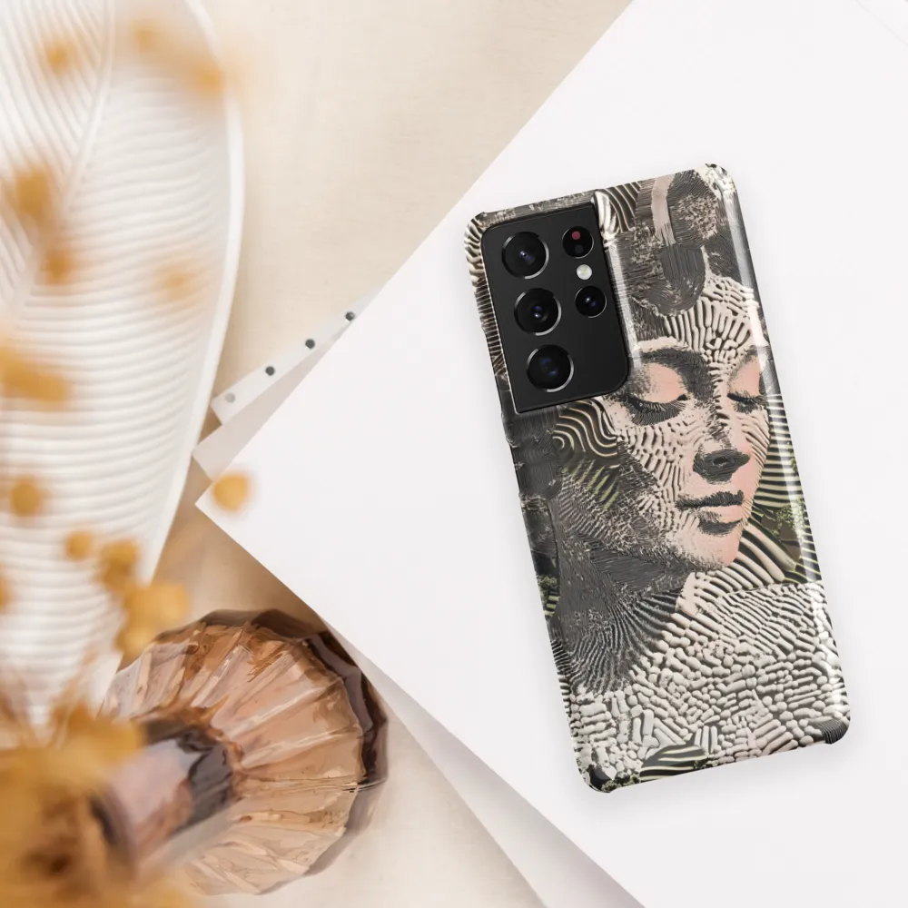 Ethereal Blend of Nature and Humanity | Phone Case |  S21 Ultra | Snap Case | Glossy