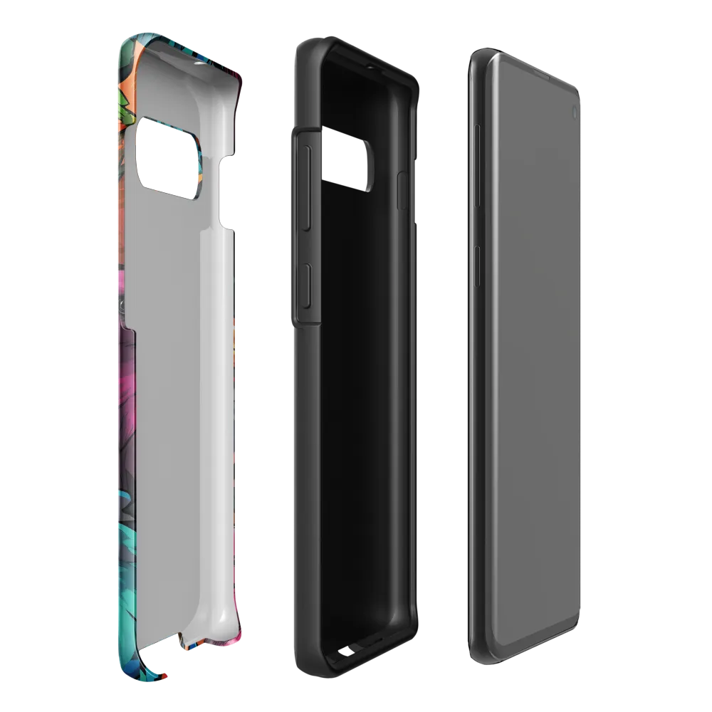 Avian Vortex: A Celebration of Color and Form | Phone Case |  S10 Plus | Tough Case | Glossy