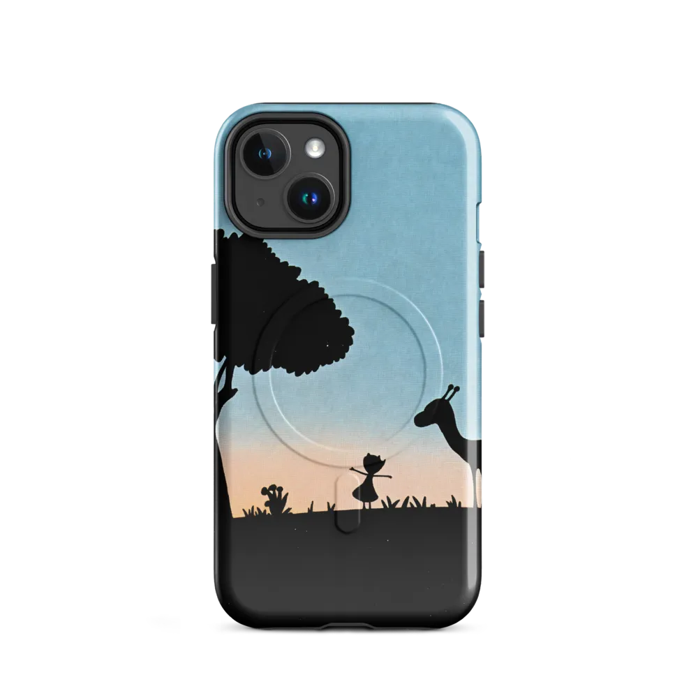 Curiosity in the Silhouette | Phone Case |  14 | MagSafe® Tough Case | Glossy