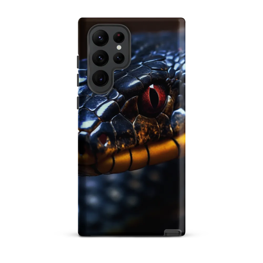 The Serpent's Gaze | Phone Case |  S22 Ultra | Tough Case | Matte