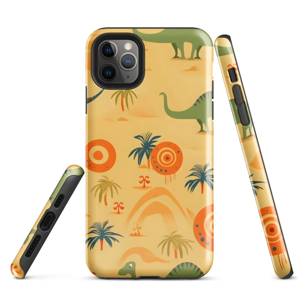 Prehistoric Playtime | Phone Case |  11 Pro Max | Tough Case | Glossy