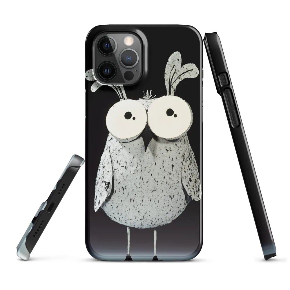 Whimsical Owl in Paper Cutout | Phone Case |  12 Pro Max | Snap Case | Glossy