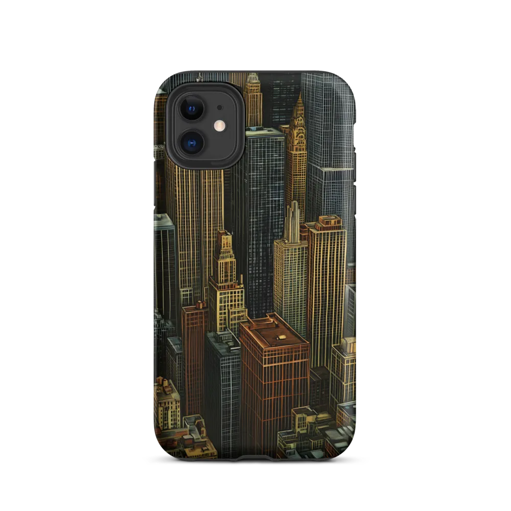 Urban Elegance: A Golden Cityscape