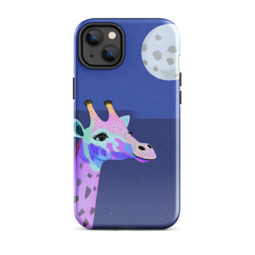 Whimsical Giraffe Under the Stars