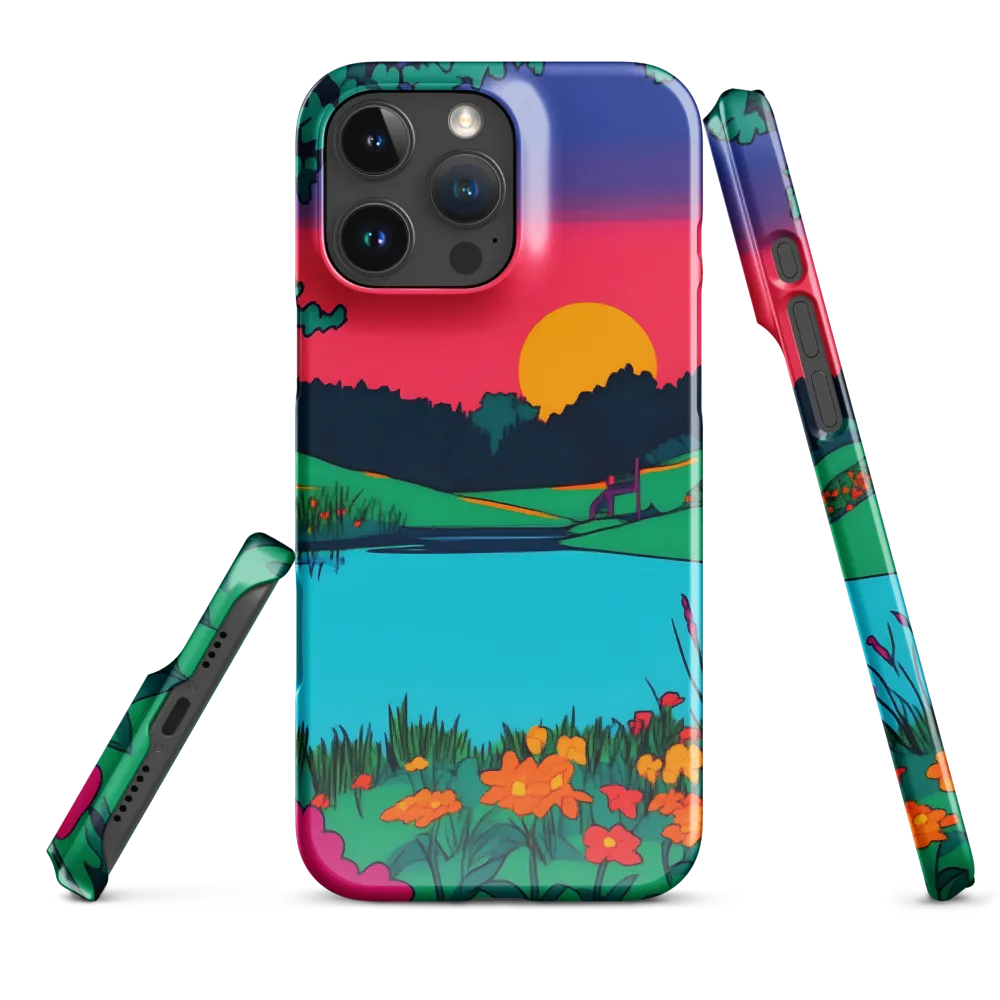 Serenity at Sunset | Phone Case |  16 Pro Max | Snap Case | Glossy