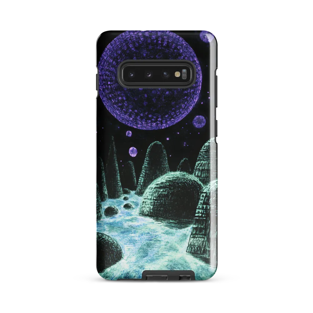 Mysterious Cosmic Landscape | Phone Case |  S10 Plus | Tough Case | Glossy