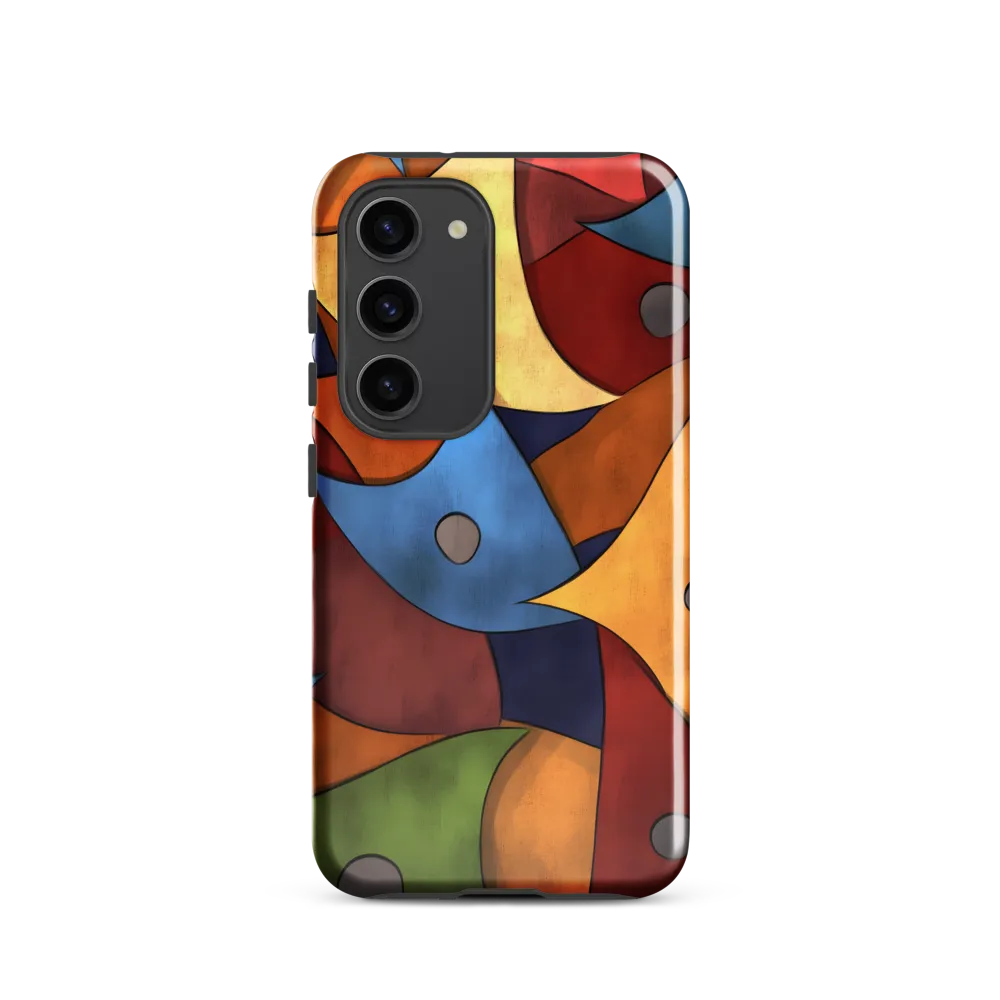 Vibrant Interplay of Shapes
