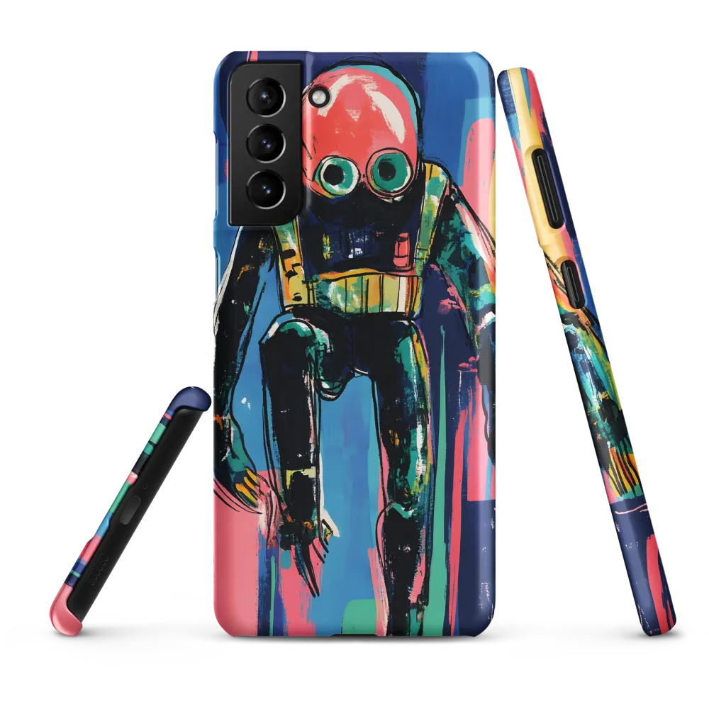 Diver in Vibrant Motion