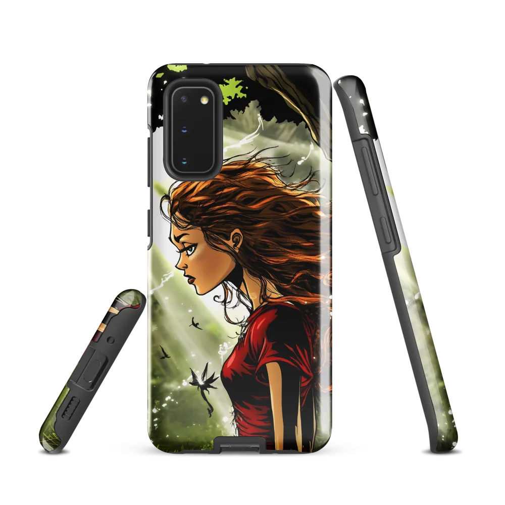 Whispers of Enchantment | Phone Case |  S20 | Tough Case | Glossy