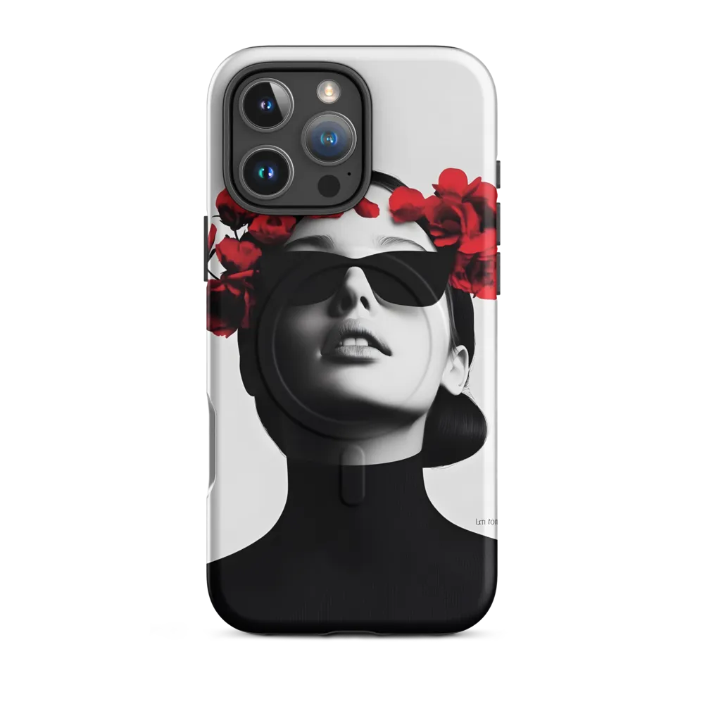 Blooming Elegance | Phone Case |  16 Pro Max | MagSafe® Tough Case | Matte