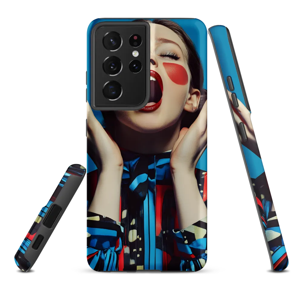 Echoes of Expression | Phone Case |  S21 Ultra | Tough Case | Matte