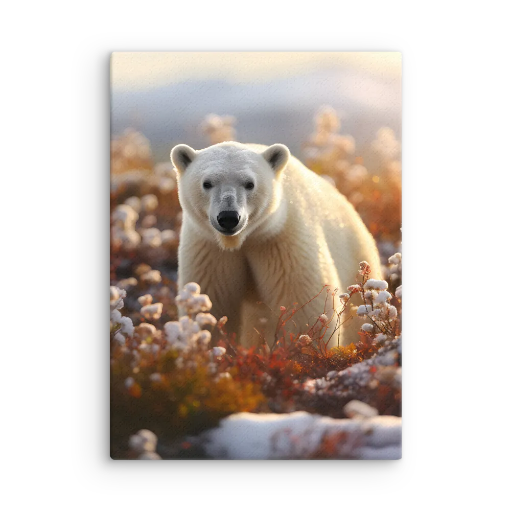 Harmony in the Frozen Wilderness | Thin Canvas | 20″×28″