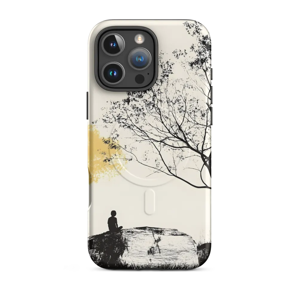 Whispers of Solitude | Phone Case |  16 Pro Max | MagSafe® Tough Case | Matte