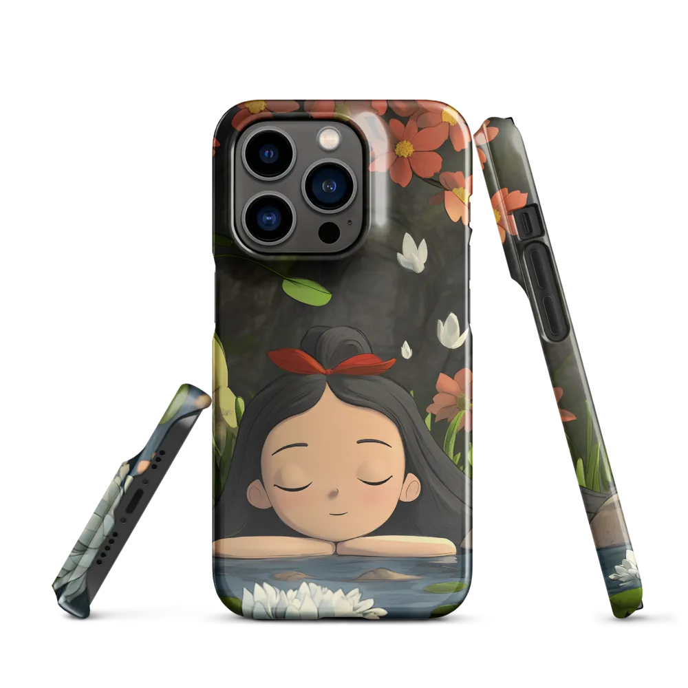 Tranquility by the Waterside | Phone Case |  14 Pro | Snap Case | Glossy