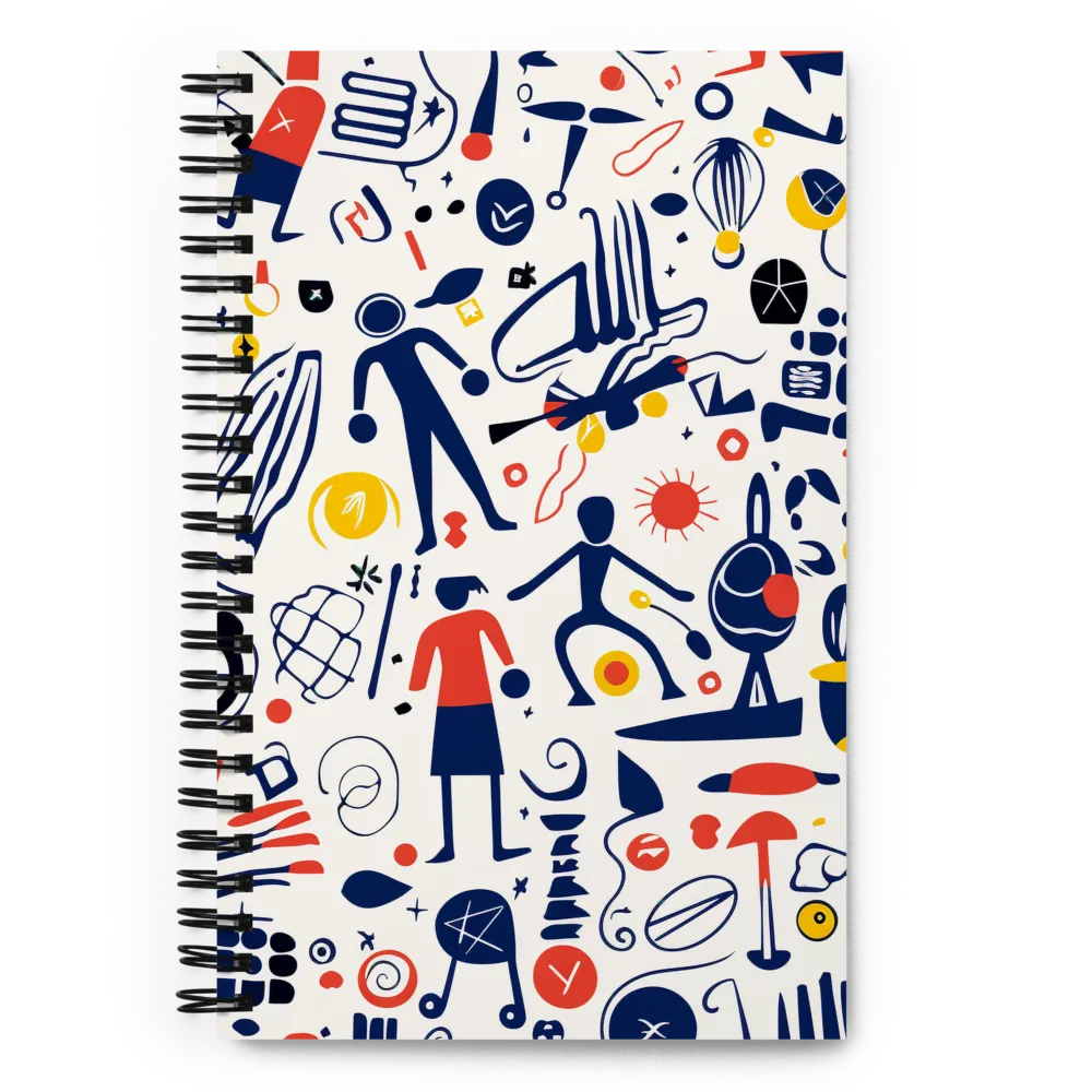 Dynamic Patterns of Play | Spiral Notebook