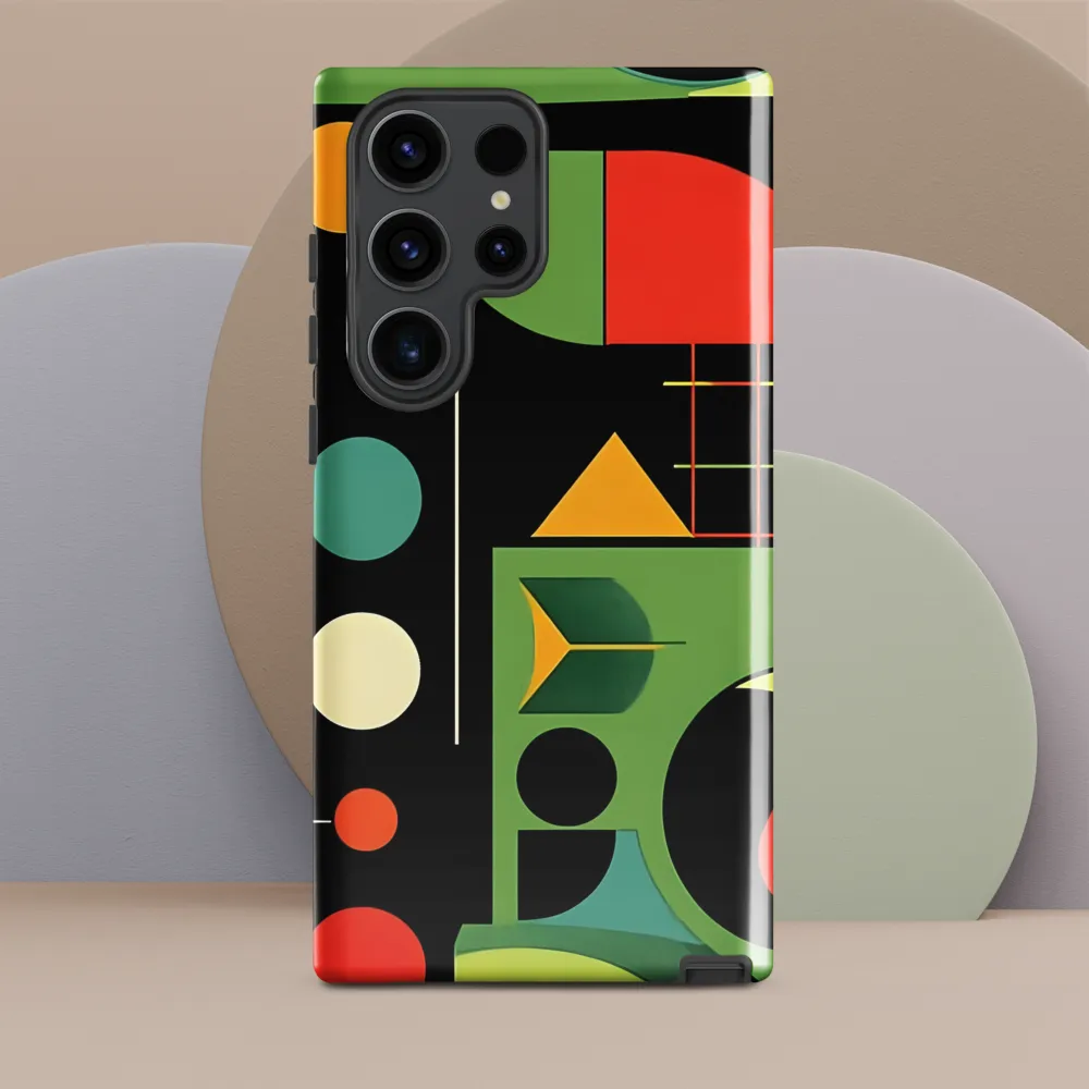 Geometric Harmony | Phone Case |  S23 Ultra | Tough Case | Glossy