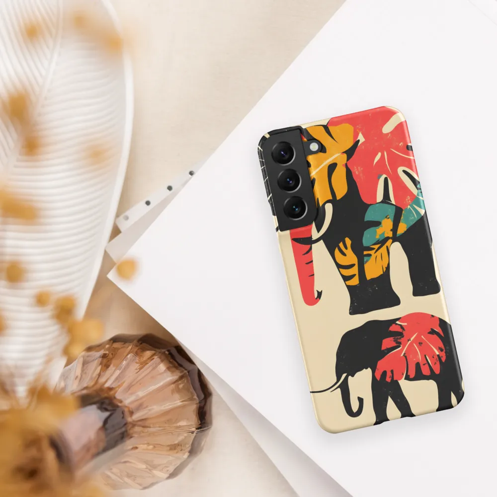 Tropical Elegance: The Elephant's Dance