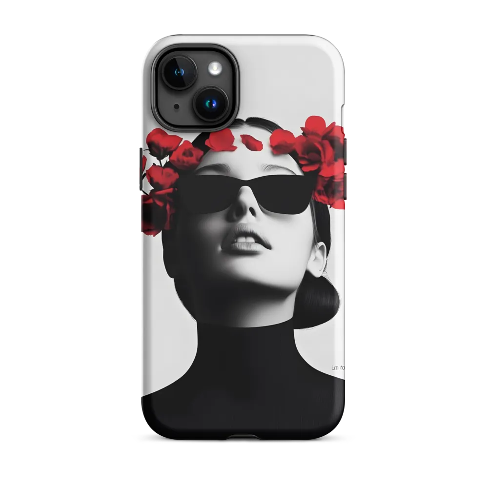 Blooming Elegance | Phone Case |  15 Plus | Tough Case | Matte