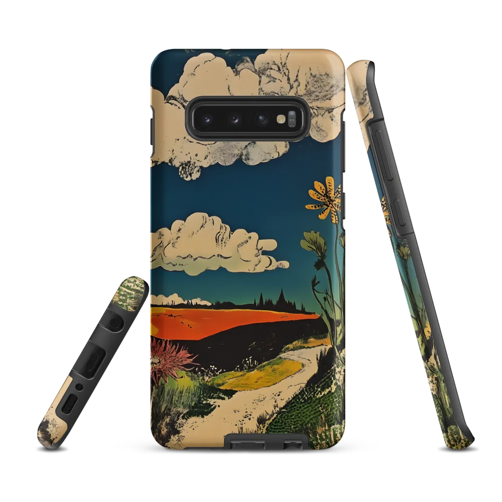 Surreal Blooming Landscape