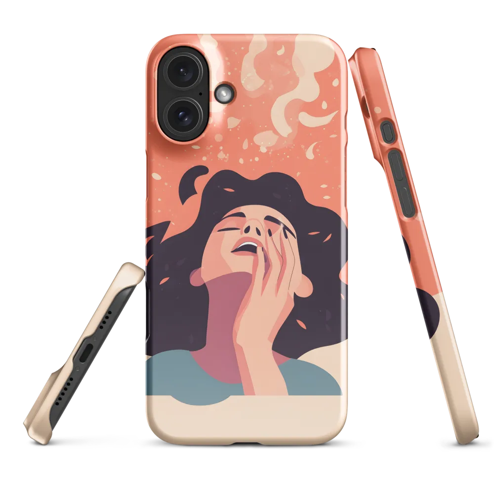 Whispers of Reflection | Phone Case |  16 Plus | Snap Case | Glossy