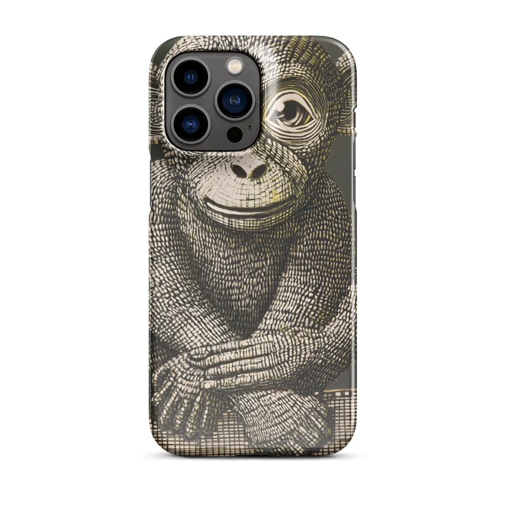 Intricate Primate Portrait