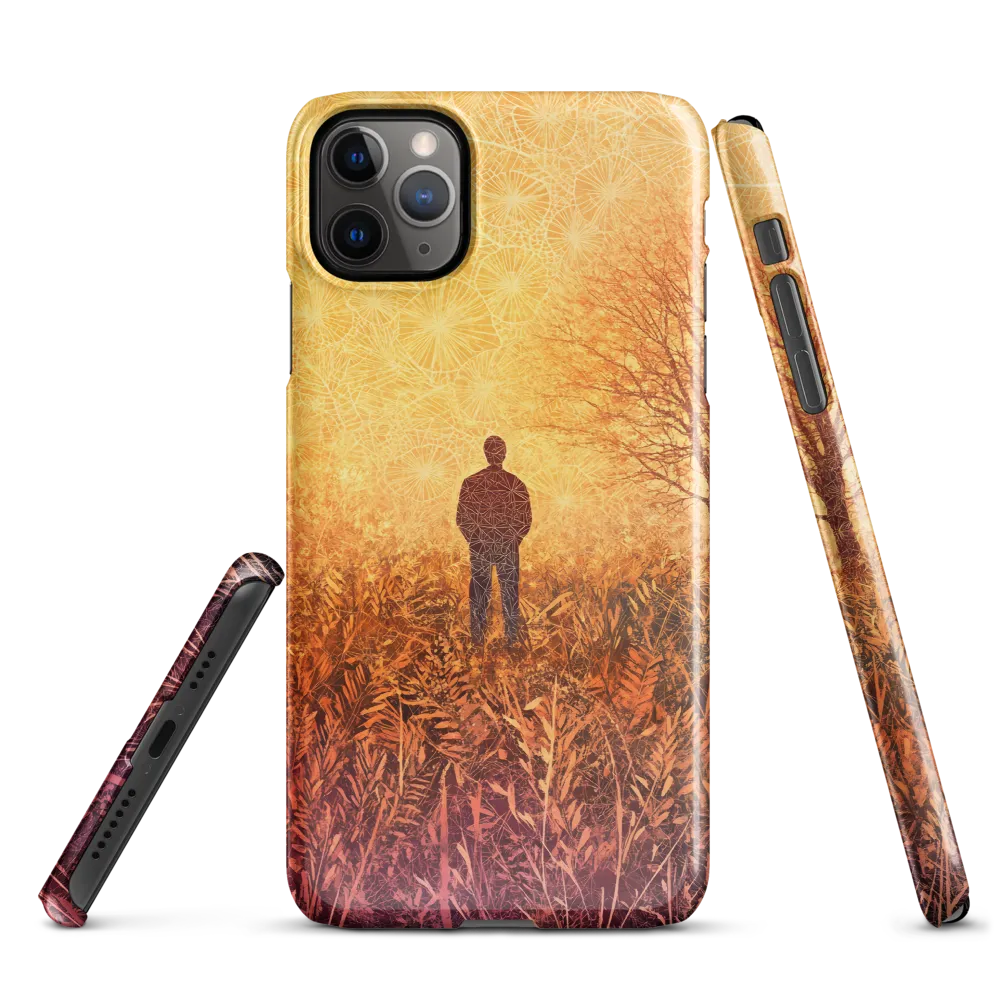 Contemplation in a Surreal Landscape | Phone Case |  11 Pro Max | Snap Case | Glossy