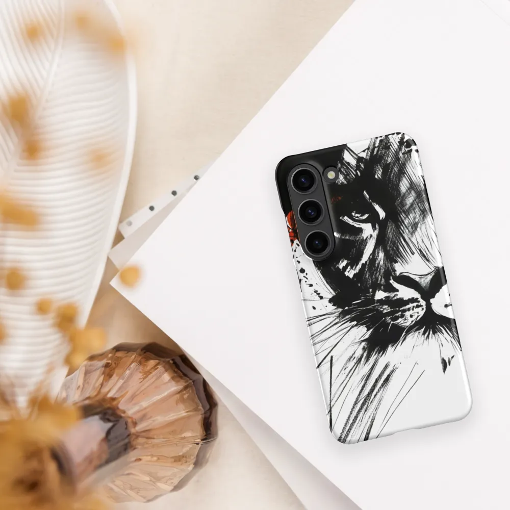 Fierce Majesty | Phone Case |  S23 | Snap Case | Matte