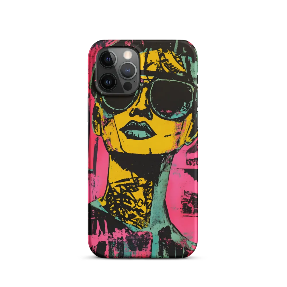Confident Portrait in Neon Colors