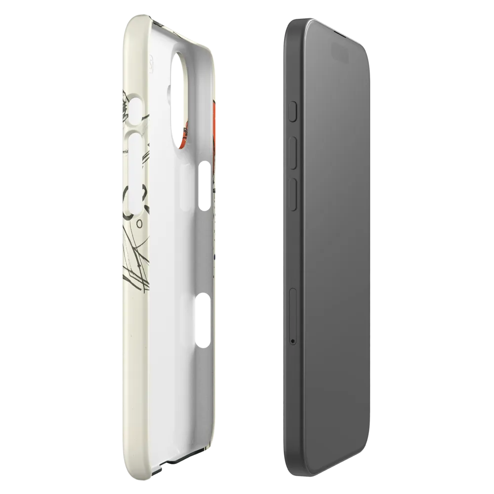 Echoes of Anguish | Phone Case |  16 Plus | Snap Case | Matte