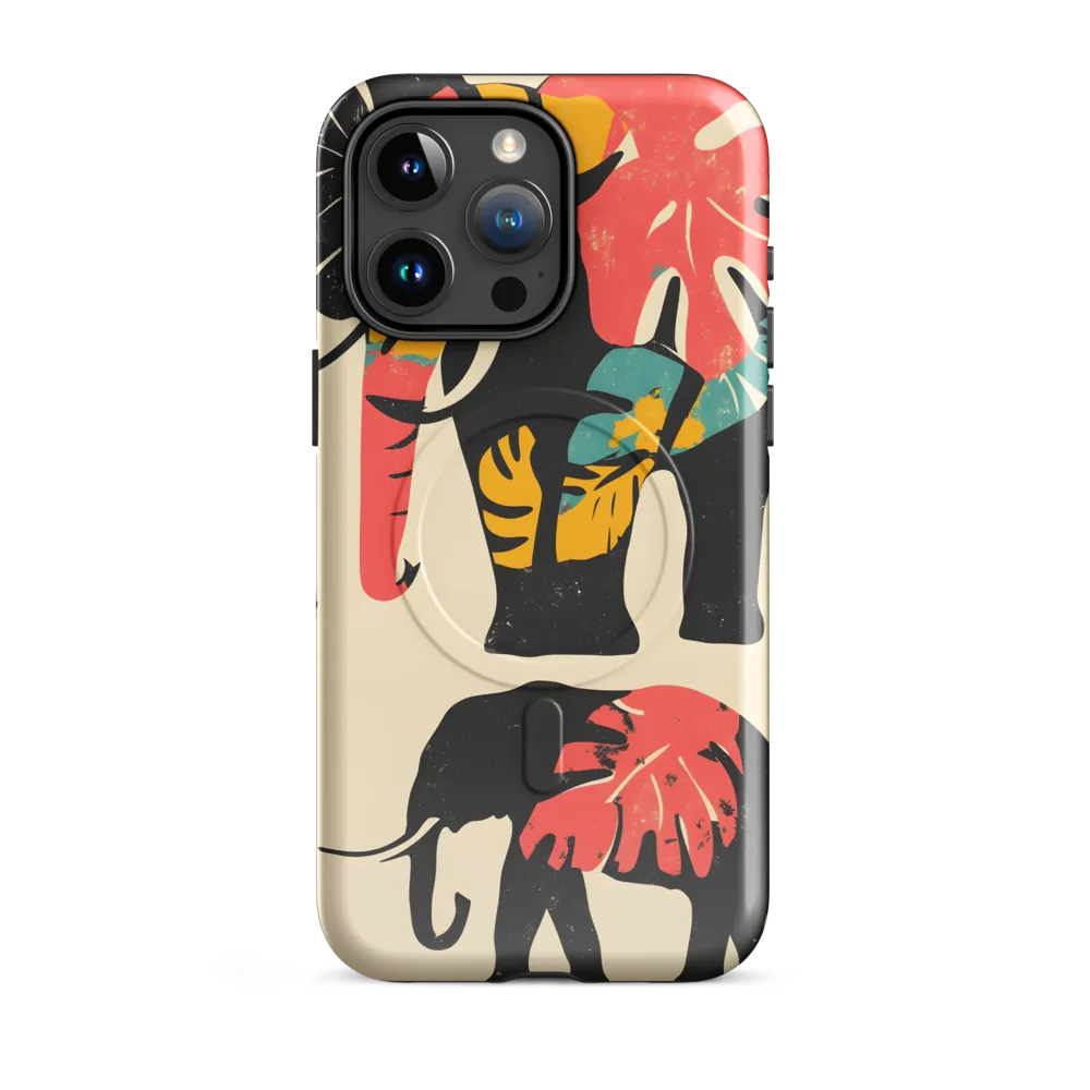 Tropical Elegance: The Elephant's Dance