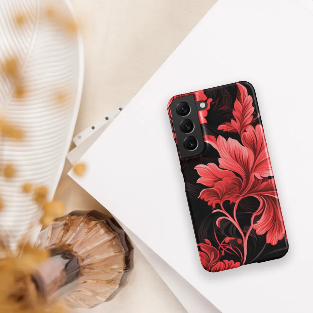 Tropical Elegance in Red