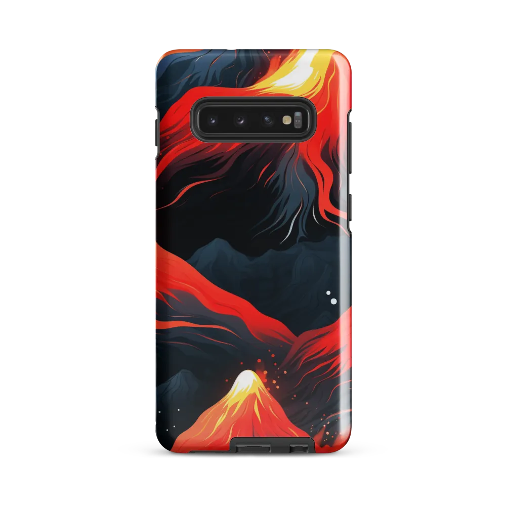 Eruption of Colors | Phone Case |  S10 Plus | Tough Case | Glossy