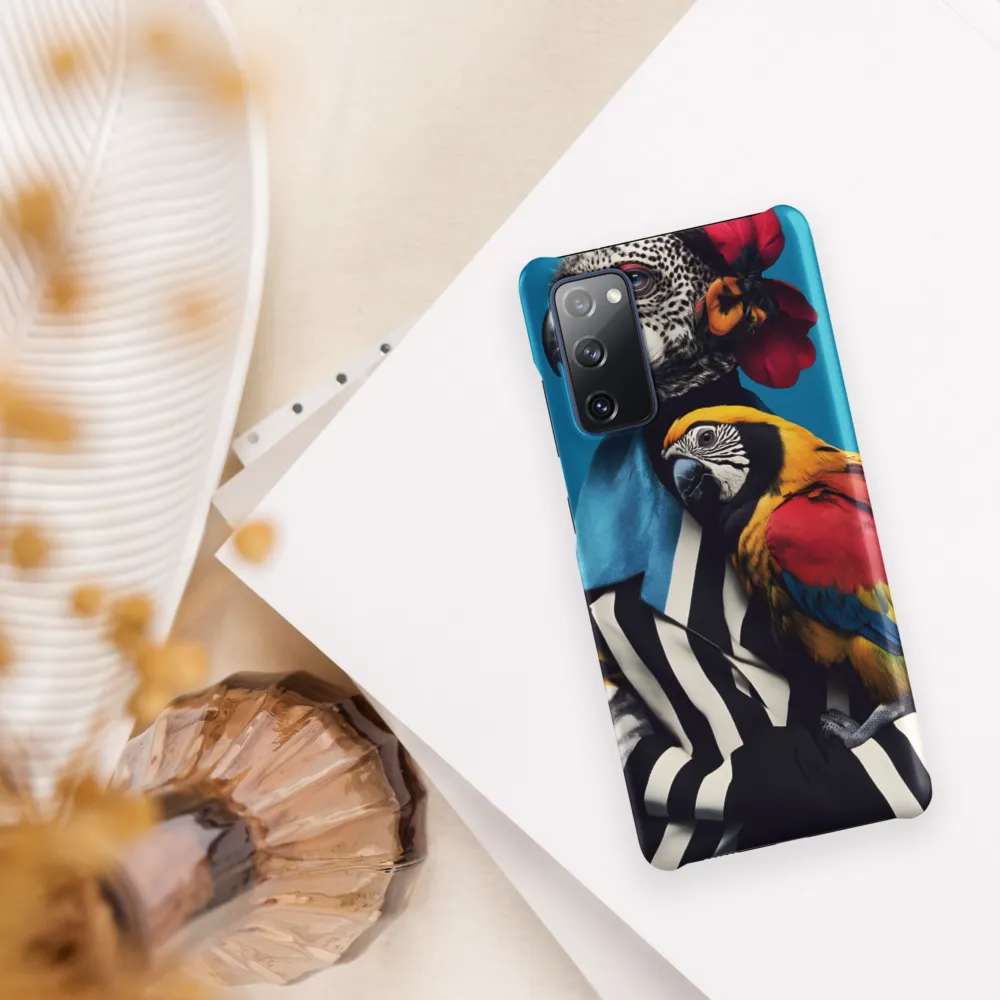 Vibrant Fusion of Flora and Fauna