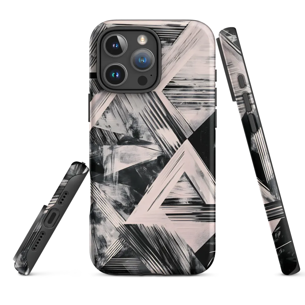 Geometric Harmony | Phone Case |  16 Pro Max | Tough Case | Matte