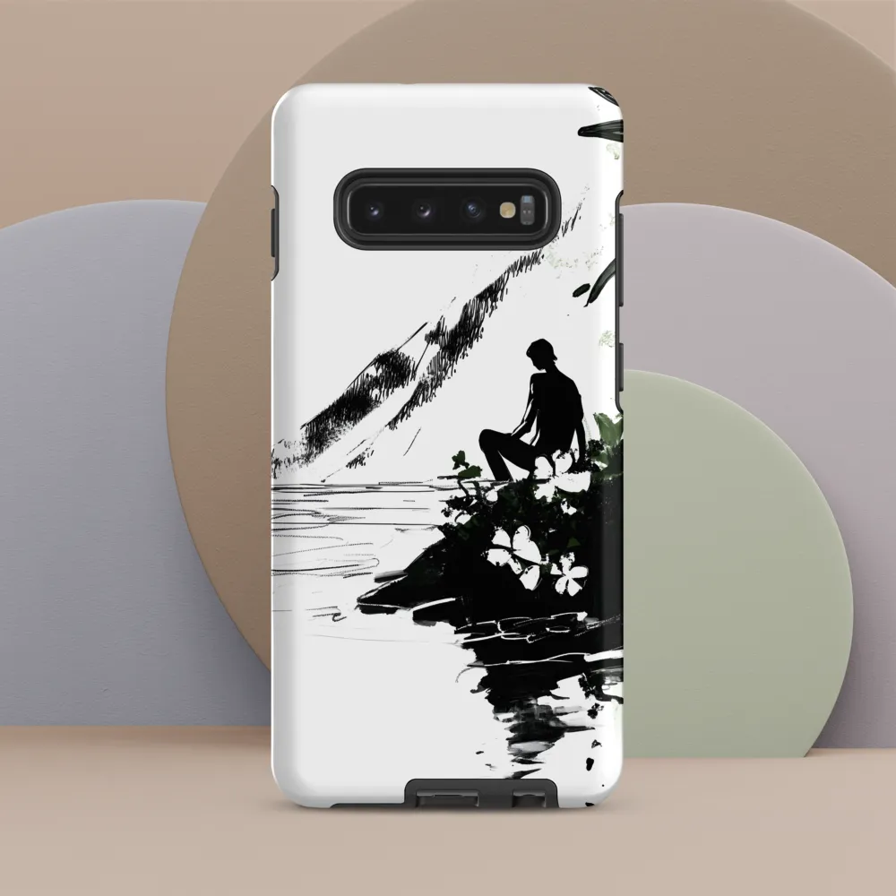 Contemplation by the Water | Phone Case |  S10 Plus | Tough Case | Matte