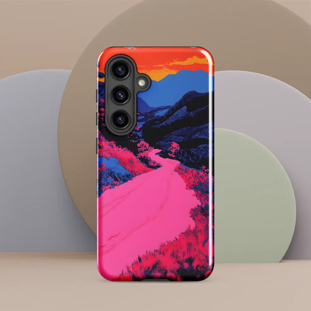 Ethereal Landscape in Vivid Hues
