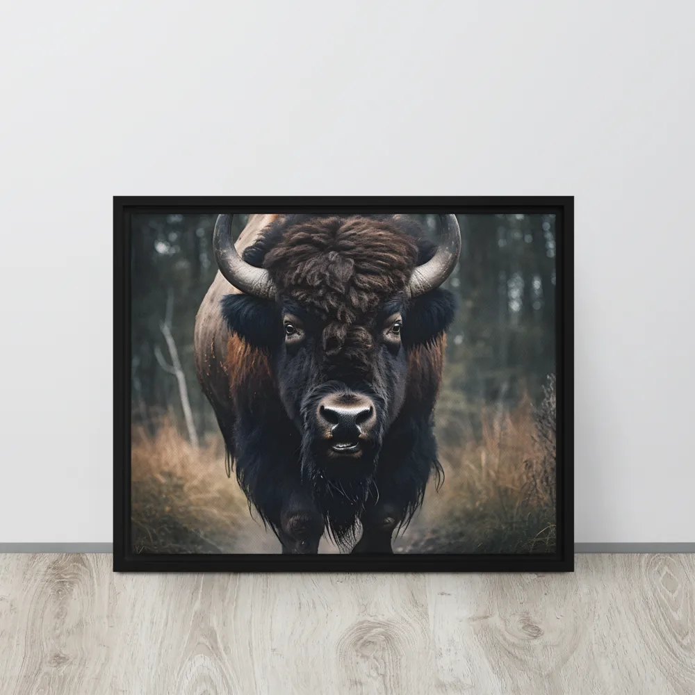 Majesty in the Wilderness | Canvas with Black Frame | 16″×20″