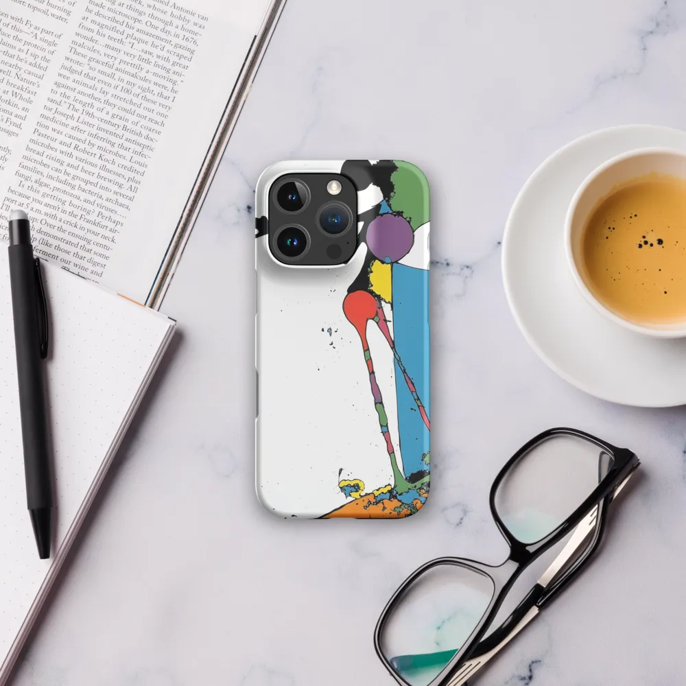 Dynamic Abstract Movement | Phone Case |  16 Pro | Snap Case | Matte