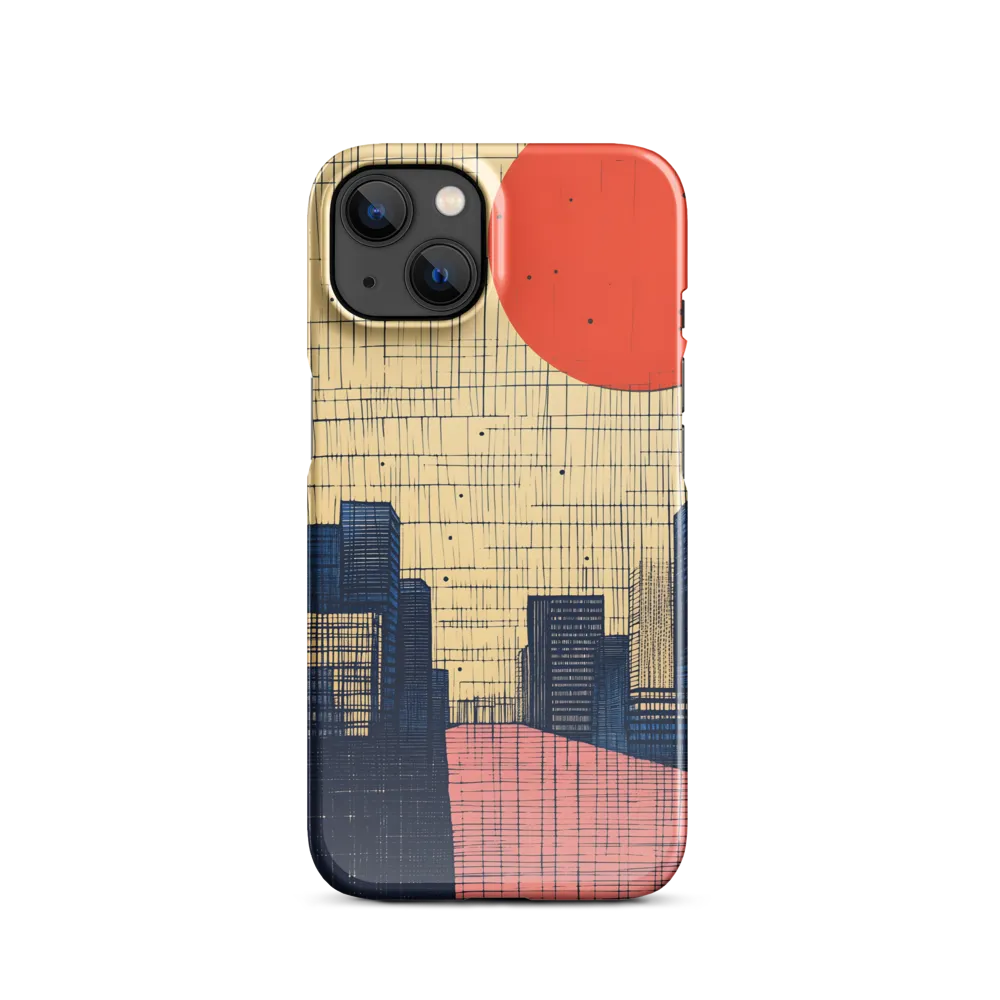 Urban Echoes: A Minimalist Cityscape