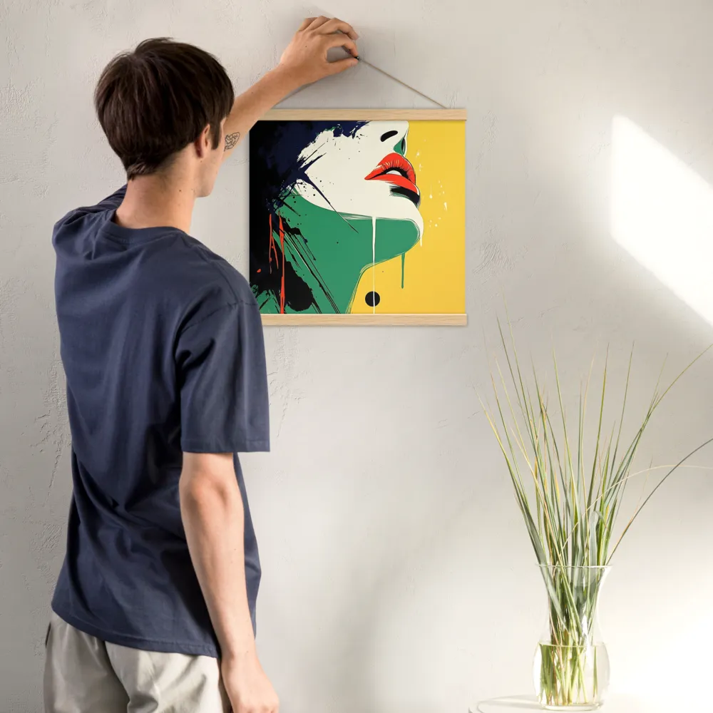 Bold Reflections: A Pop Art Portrait
